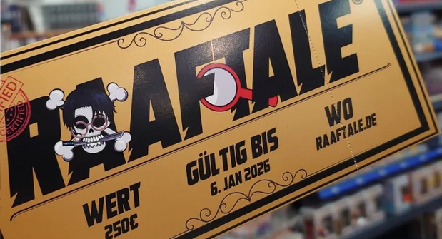 Das Goldene Raaftale Ticket: Deine Chance auf 250 Euro im Manga Paradies!