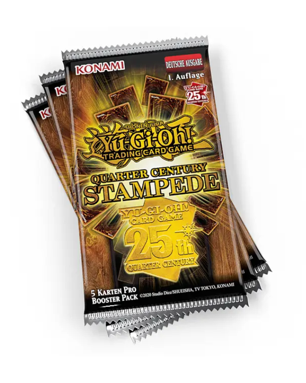 Yu-Gi-Oh! Quarter Century Stampede Booster DE