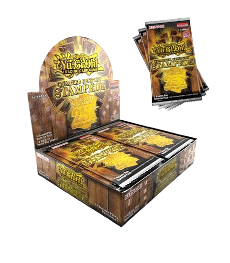 Yu-Gi-Oh! Quarter Century Stampede Booster Display DE