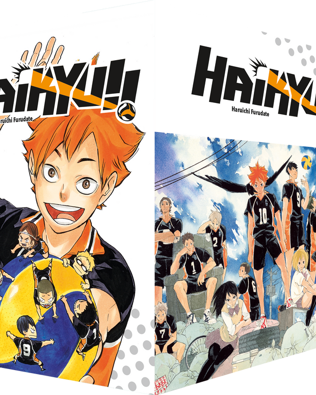 Haikyu!! 01-10 im Sammelschuber
